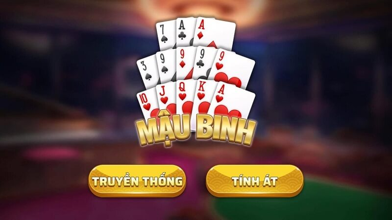 Mậu binh là game bài phổ biến tại các cổng game