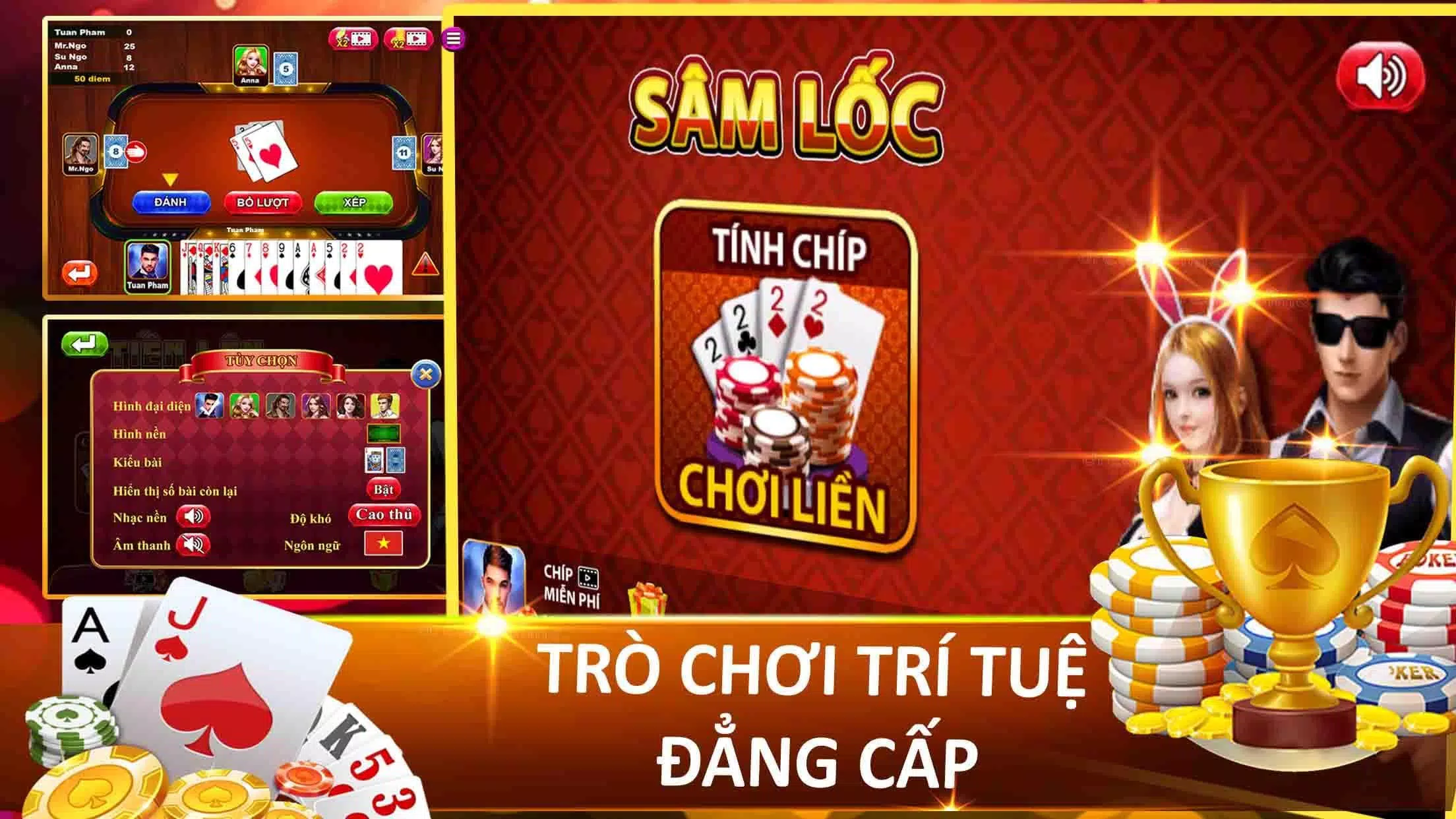 Một số lợi ích của việc tải Sâm lốc xuống thiết bị 