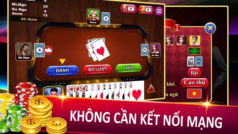 Hướng dẫn các bước tải trò chơi Sâm lốc