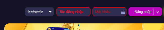 Đăng nhập Vi68 ngay trên chính trang chủ của nhà cái