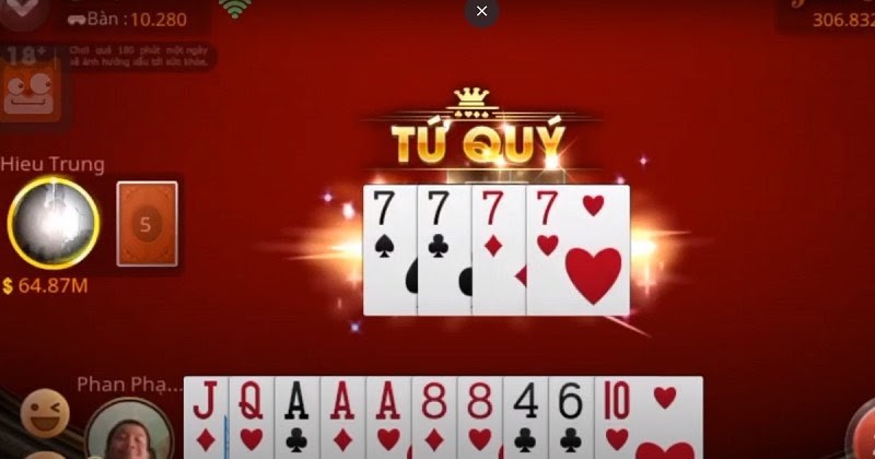 Bình tĩnh trong quá trình chơi Sâm lốc
