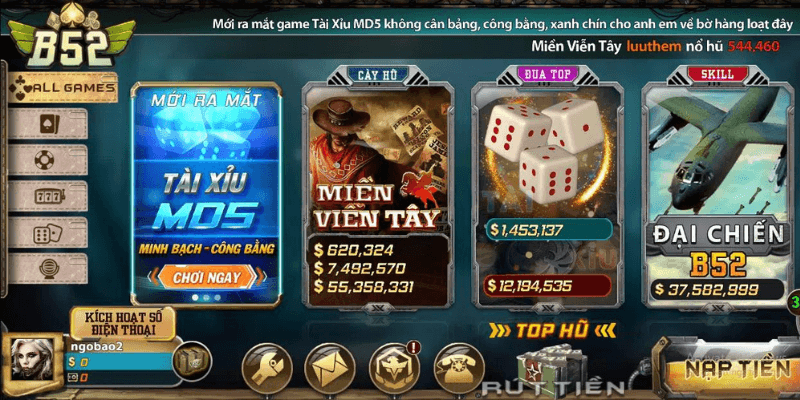 Đặc điểm nổi bật của Nổ hũ B52