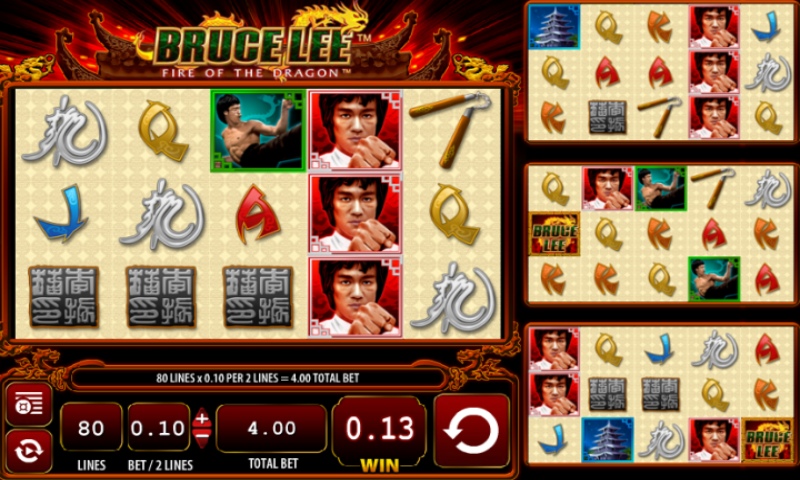 Game slot lấy ý tưởng từ bộ phim của của Bruce Lee