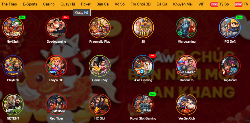 Kho tàng game cá cược đa dạng