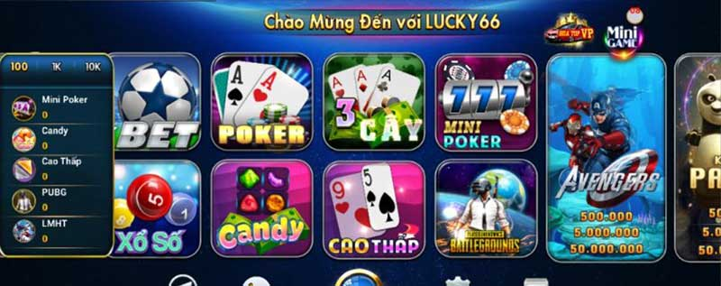 Review Lucky66 với giao diện hấp dẫn