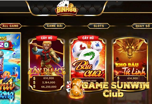 Kho game đa dạng, phong phú