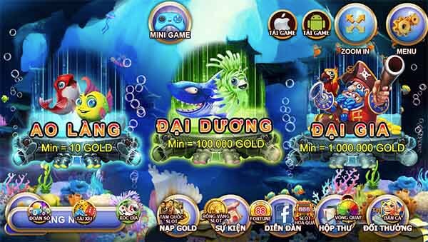 Sảnh game bắn cá online
