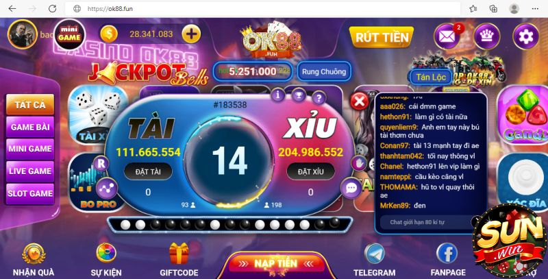 OK88 Fun khẳng định vị thế của mình trên thị trường cá cược